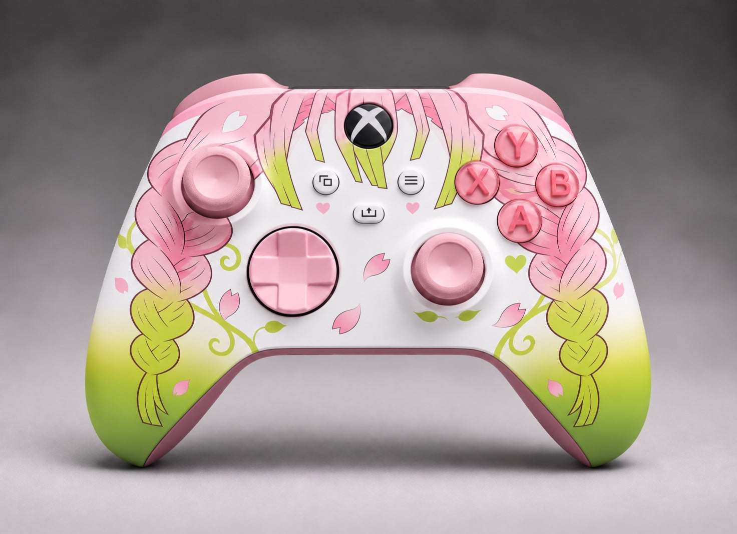 Mitsuri — Xbox custom controller, front view